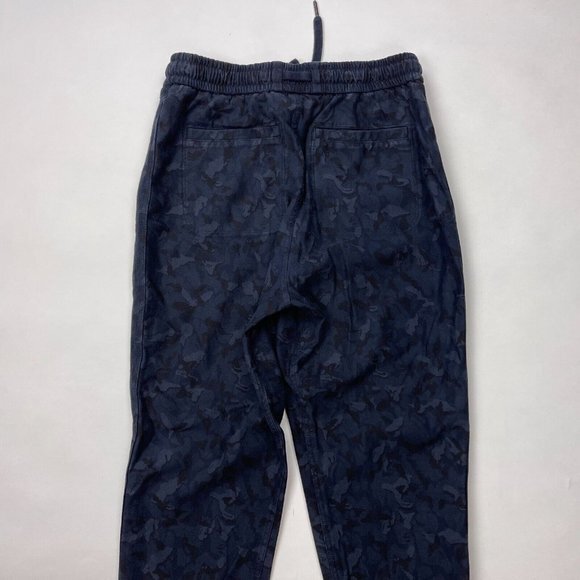 Athleta Farallon Stratum Camo Jogger Stretch Cotton Pockets Drawcord Women 4 - Picture 8 of 12